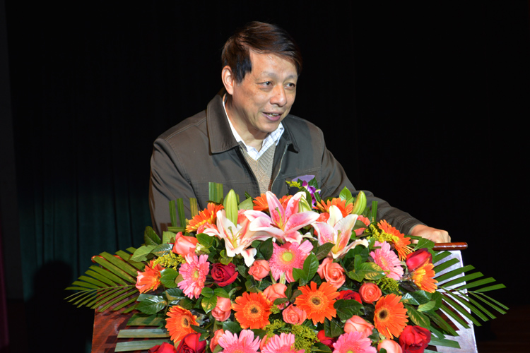 中山大學高教院謝富康院長發表講話 中山大學高教院謝富康院長發表講話